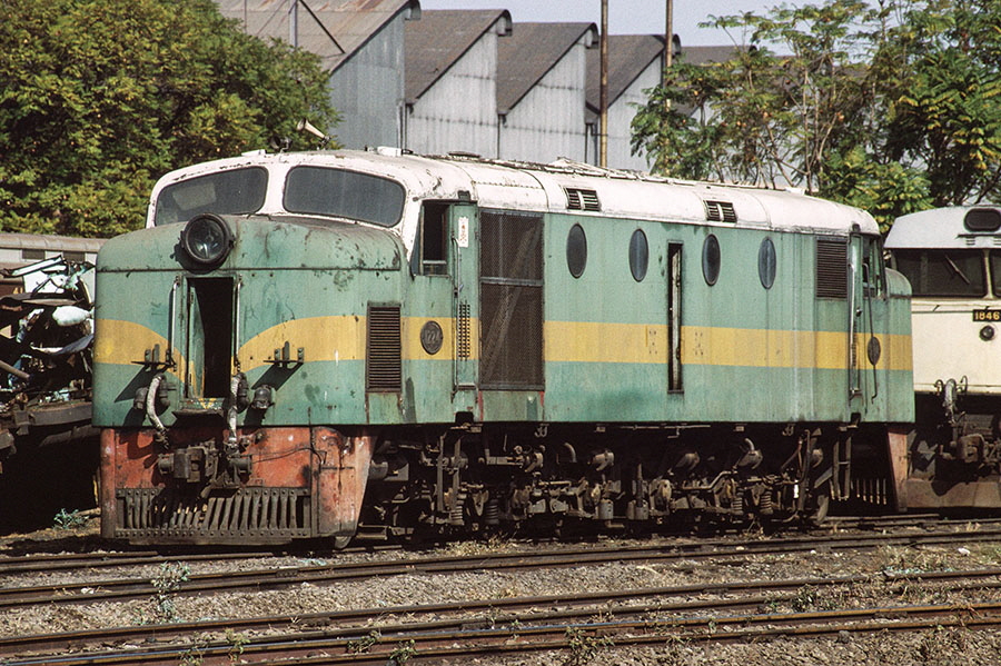 NRZ 1-Co-Co-1 Diesel-electric locomotive class DE2 no. 1224, Bulawayo, Zimbabwe