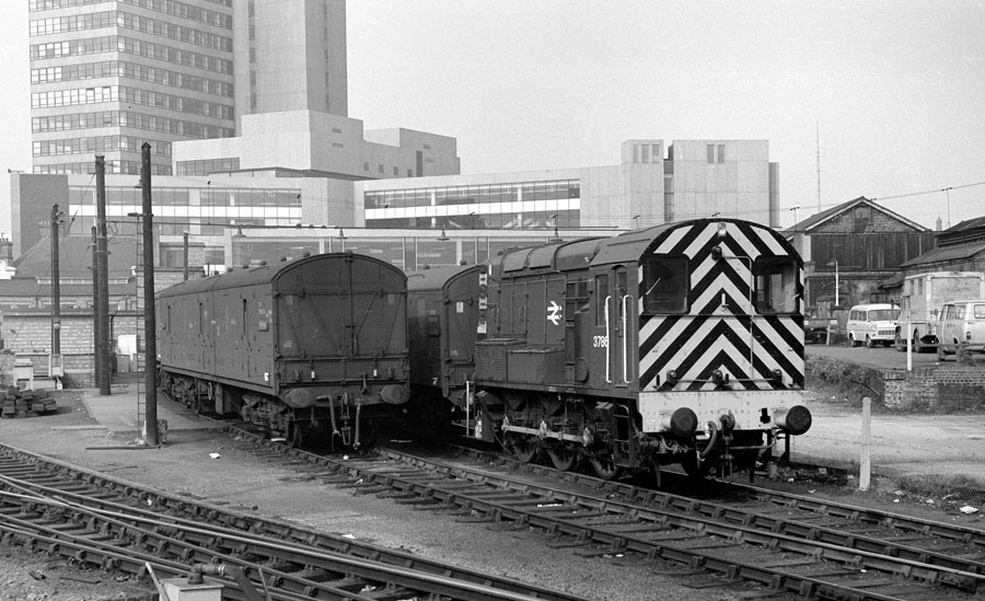 Parcels sidings, Leicester Midland station