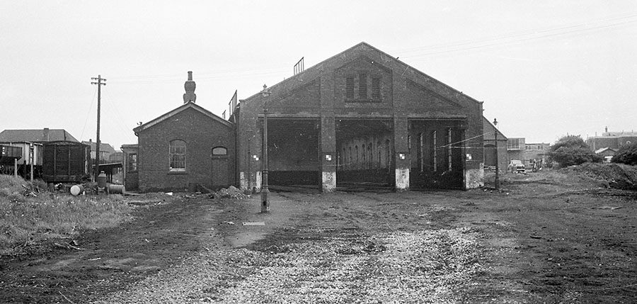 Closed Coalville shed 1966
