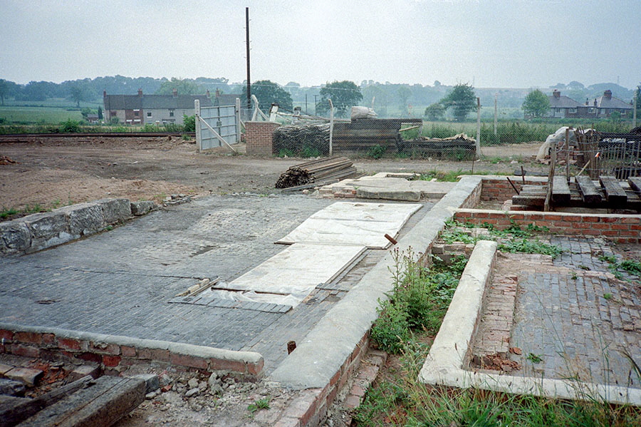 Swannington Engine House Foundations uncovered