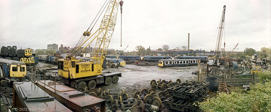 Vic Berry’s scrap yard