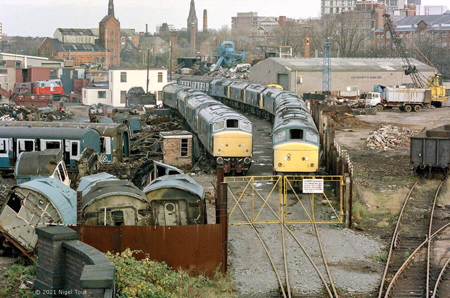 Vic Berry and Frank Berry scrap yards