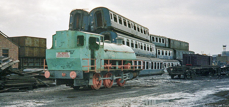 0-6-0T steam loco in Vic Berry's