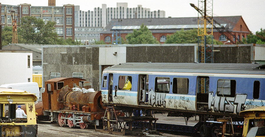 0-6-0T steam loco in Vic Berry's