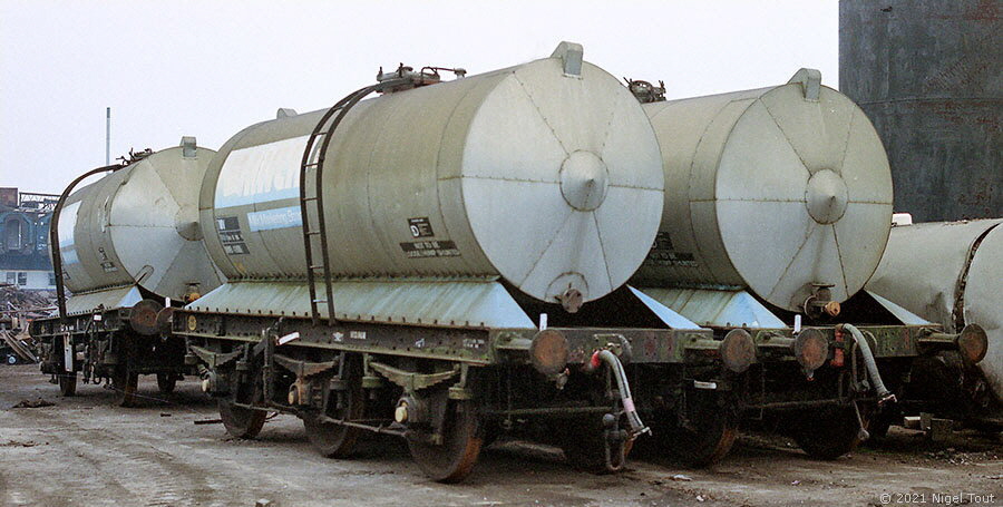 Milk tank wagons