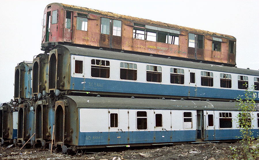 London Underground carriage Vic Berry's