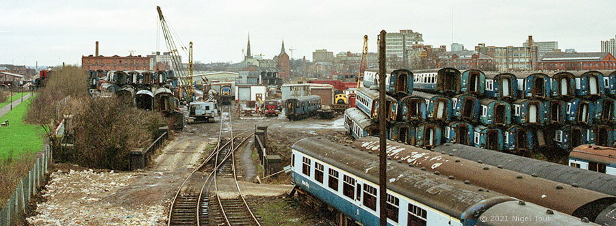 Stacks of coaches