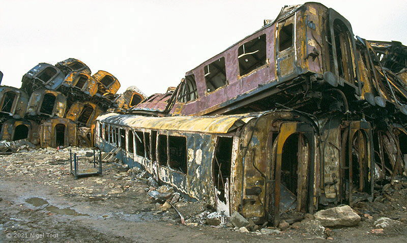 Fire-distorted coaches