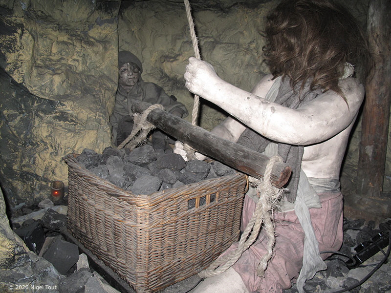 Children in coal mine