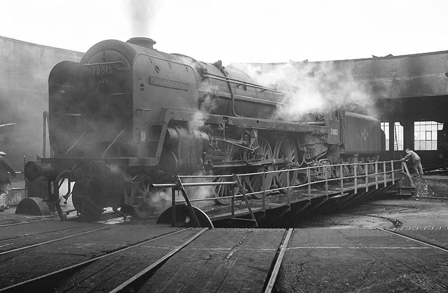 70013 OliverCromwell Leicester Midland Shed